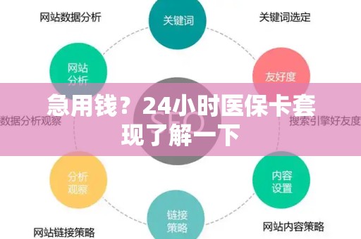 苏州急用钱？24小时医保卡套现了解一下